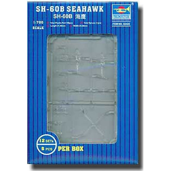 1/700 SH60B Seahawk Helicopter Set for USS Nimitz (12/Bx)