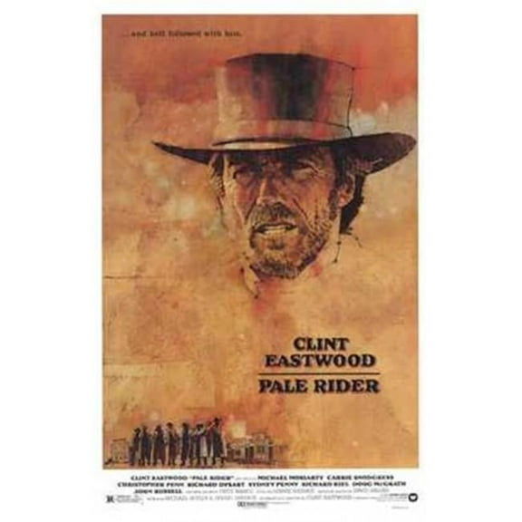 Posterazzi MOV192014 Pale Rider Movie Poster - 11 x 17 in.