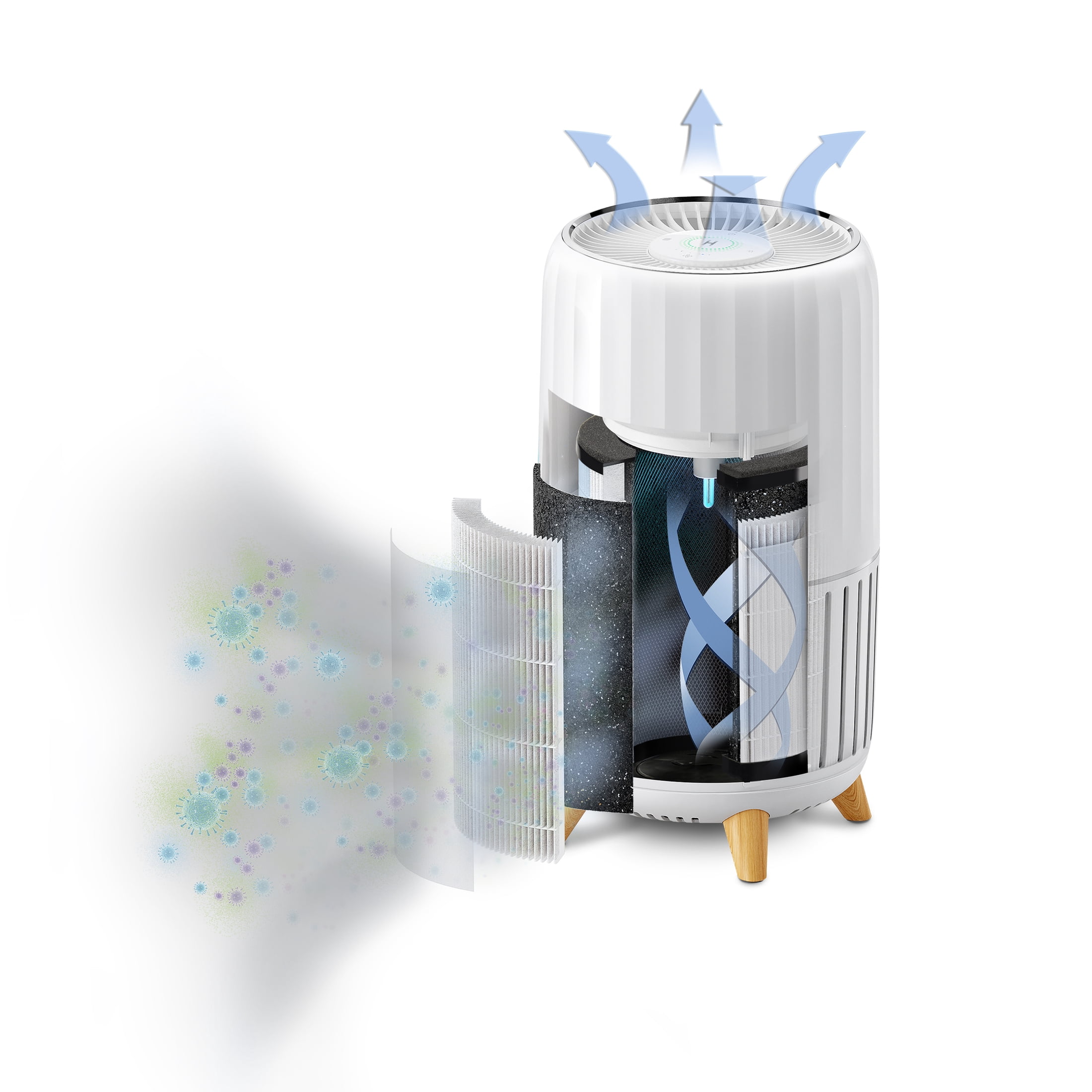 3-in-1 True HEPA Replacement Filter