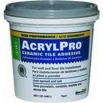 Custom Building Products ARL4000QT 1 Quart AcrylPro Ceramic Tile Mastic, White by Custom Building Products