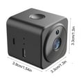 thumbnail image 6 of Indoor Security Camera, Wireless Wifi Camera for Home, Small Surveillance Cam with 150° Wide Angle, Motion Detection Alerts, 2-Way Talk Audio, Night Vision for Remote Monitoring, 6 of 9