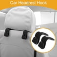 thumbnail image 2 of Gancho para Reposacabezas de Asiento de Automóvil Universal 2 Pcs, 2 of 7