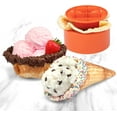 thumbnail image 5 of MasterChef Waffle Cone and Bowl Maker- Includes Shaper Roller and Bowl Press- Homemade Ice Cream Cone Baking Cookie Iron Machine, Fun Kitchen Appliance for Sundae Parties, 5 of 6