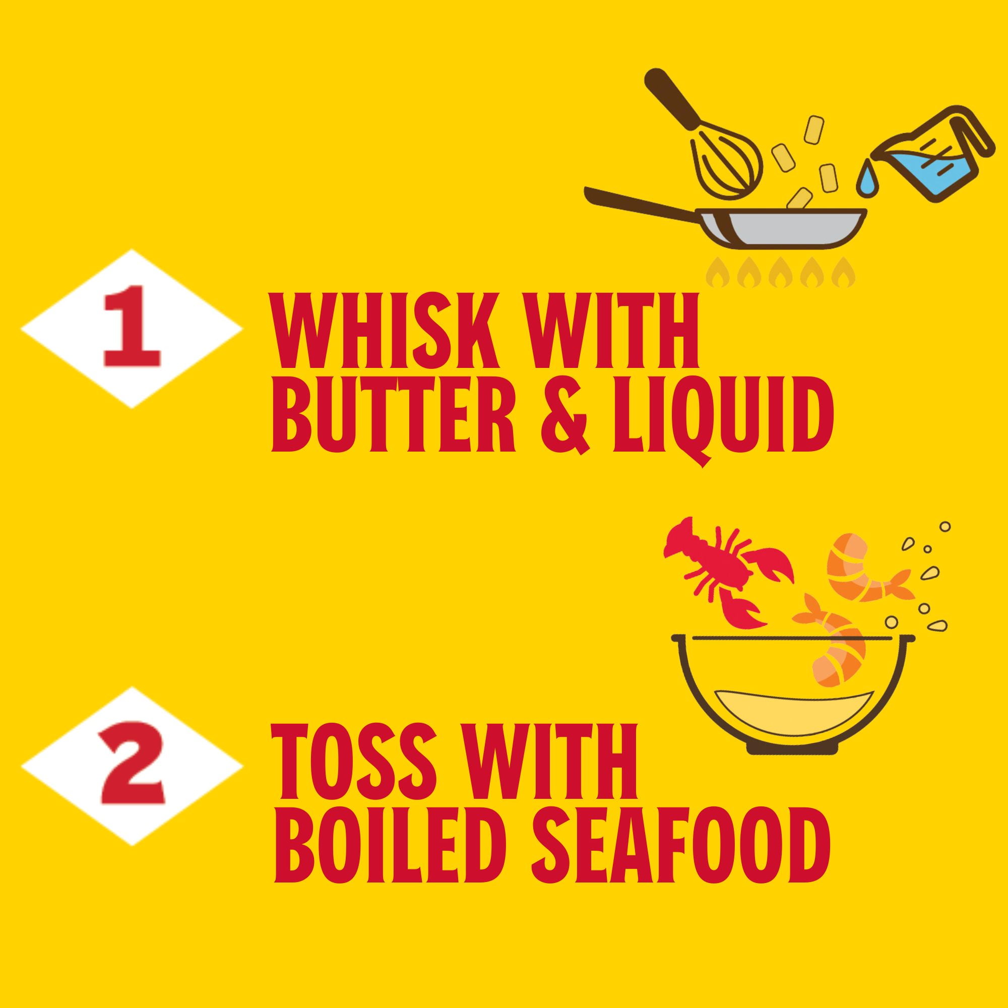 Louisiana Fish Fry Cajun Drip Chili Crush Butter Seasoning Mix, 2 oz Bag