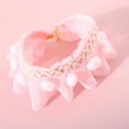 thumbnail image 4 of Collier en Dentelle pour Animaux Couleurs Brillantes Réglable Chinoiserie Collier Réglable pour Petits Animaux Chats Chiens, 4 of 5