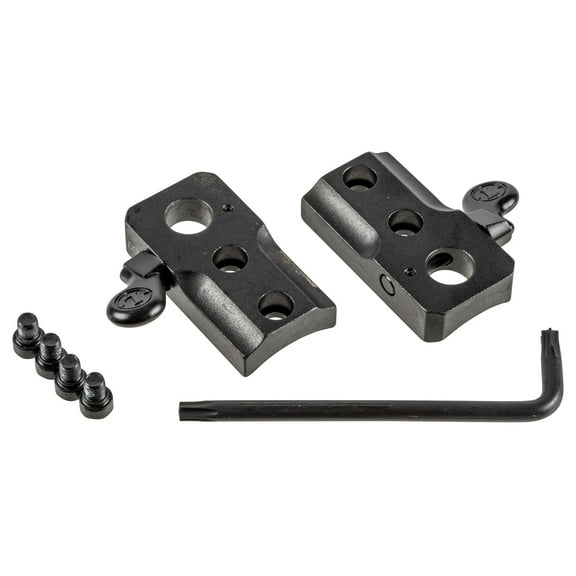 Leupold 51223 2-Piece Base For Browning BAR Quick Release Style Black Matte Finish