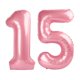 thumbnail image 1 of Globo Número Enyeopd 40" Decoración de Cumpleaños Rosa, 1 of 6