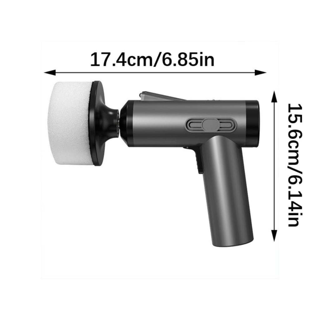 Zeiwohndc Double Purpose Electric Polisher 3000RPM High Torques Car Buffer Polisher