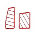 thumbnail image 3 of Para Dodge Challenger 2008-2014 cubierta de rejilla de ventilación de coche de fibra de carbono roja esquí esquí Gafas de esquí, 3 of 5