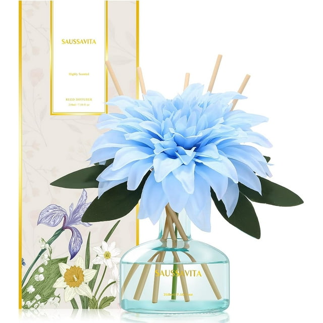 Flower Reed Diffusers for Days Bathroom Diffuser Rose Scent Room Scent Diffuser with Sticks ml Perfect for Bathroom Decor Home Decor Living Room Decor