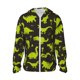 thumbnail image 1 of Balery Cute Cartoon Dinosaurs Sudadera ligera de manga larga con capucha y protección solar UPF 50+ para hombre y mujer, ideal para pesca y running-X-Large, 1 of 7