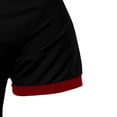 thumbnail image 5 of Mens Polos Shirts Short Sleeve , Button Up Golf Polos Shirt Contrast Color Tshirts Regular Fit Tennis T-Shirts Breathable Summer Casual Tee Tops Turn-Down Collar Pullover, 5 of 7