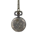 thumbnail image 4 of WIZUTIZ Men and Women Couple Pocket Watch Quartz Hanging Table Commemorative Table Holiday Saving Bronze, 4 of 5