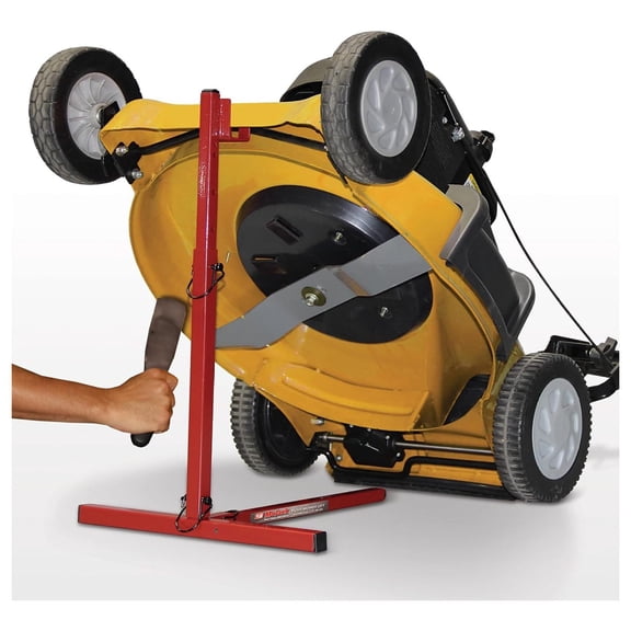 XYX Push Lawn Mower Lift Jack, 40 lb, Tool-Free, Fits Most Mowers