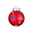 thumbnail image 2 of 12-Piece Patriotic Ornament Set - 4th of July Independence Day Decor, Memorial Day & Veterans Day Hanging Balls - Red White Blue Star Tree Decorations for Home & Christmas, 2 of 9