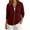 Wine, variant on Staron Women's Cardigan Zip Knitted Long Sleeve Solid Casual Basic Comfy Lightweight Crewneck Loose Fall Winter Spring Sweater, Black L