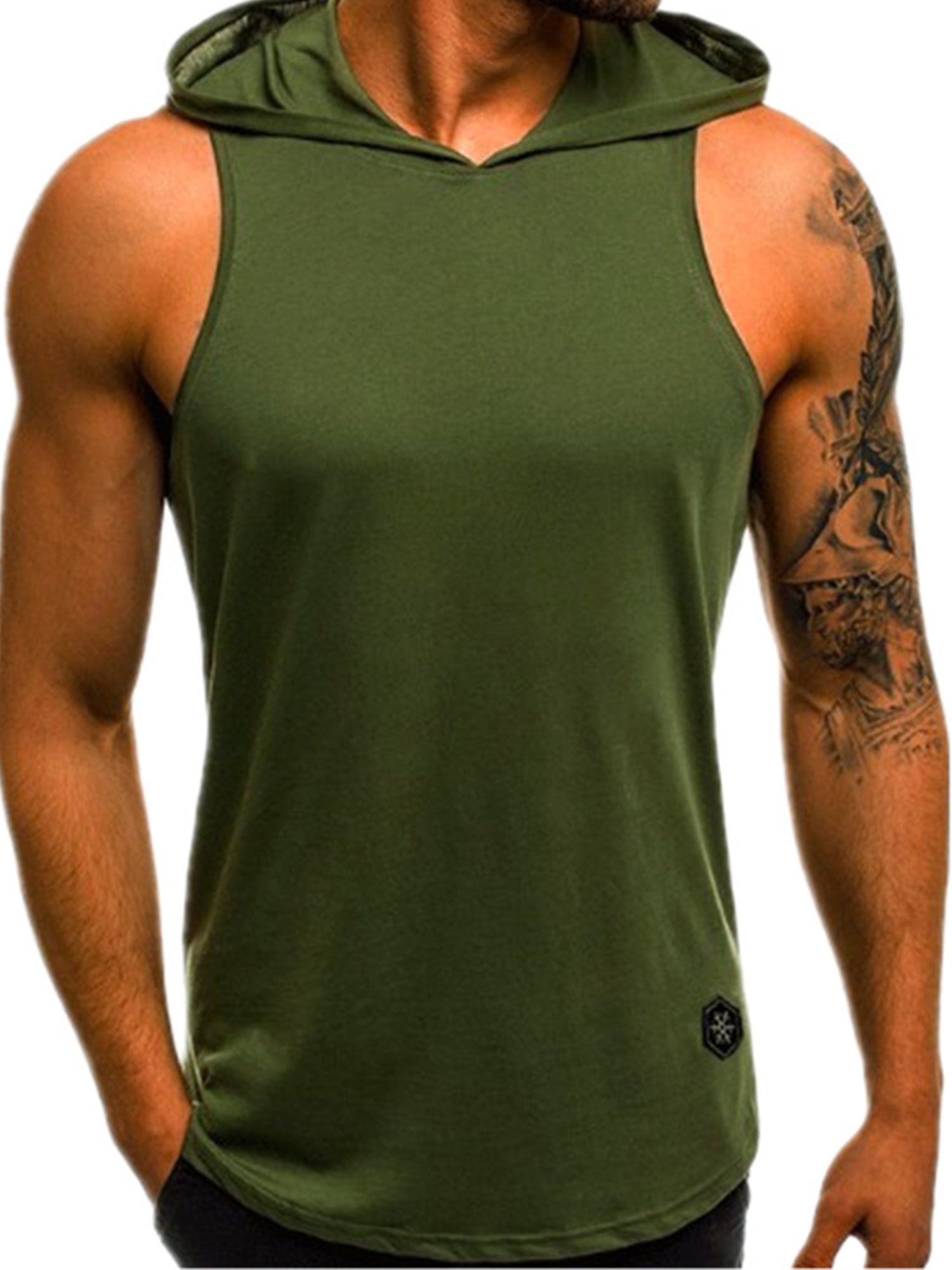 hoodie vest gym