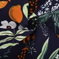 thumbnail image 4 of Birdeem Pantalon Neuf-Quarts Décontracté Ample à Jambe Grand en Coton et Lin Imprimés pour Femme, 4 of 4