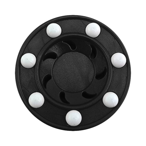 Disco de hockey, pelota plana, herramienta de hockey, equipo novedoso, profesional, multifuncional Negro