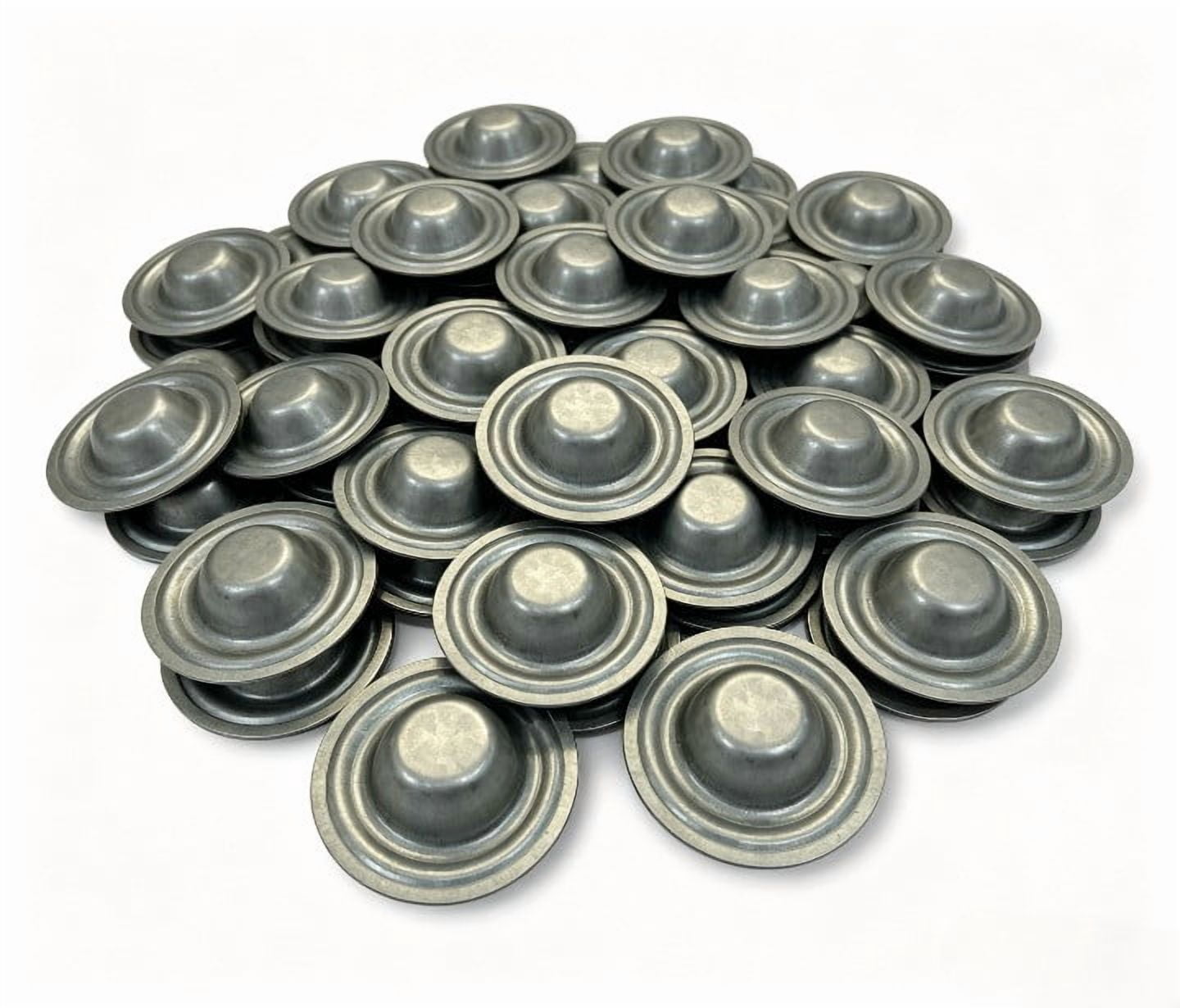 Metal Roof Bolt Caps 100 Pcs, Waterproof Screw Covers No Removal Needed for Metal Roof Leak Repair, Metal for Garage Barn