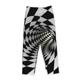 thumbnail image 4 of Daiia 3D Vortex Illusion Women's Sleep Pant with Pockets and Drawstring,Pajama Pants-XX-Large, 4 of 9
