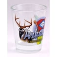 thumbnail image 2 of Arkansas Natural State Elements Shot Glass jks, 2 of 3
