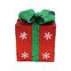 thumbnail image 1 of Adorno navideño Caja de regalo Ventana Vista Decoración Copo de nieve Caja de regalo Wmkox8yii gf10226, 1 of 1