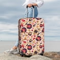thumbnail image 7 of Fuzoiu gold Skull Guitar record Print Suitcase Cover,Washable Luggage Covers for Suitcase,Elastic Luggage Protector Cover,Scratch Resistant Travel Suitcase Covers-Medium, 7 of 7