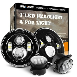 Jeep Wrangler Headlights in Jeep Lighting - Walmart.com