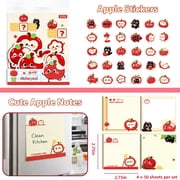 Red Cute Cat Stationery Set Cat Supplies Including Sticky Notes,Mechanical Pencils,Eraser,Notebook,Stickers etc Kawaii Birthday Gifts Classroom Rewards