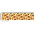 thumbnail image 3 of Ambesonne Floral Fabric by the Yard Upholstery, Retro Summer Petals VIntage, 1 Yard, Marigold Beige Green, 3 of 5