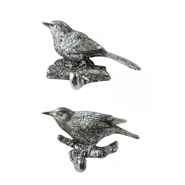 Colgador De Pájaros En Una Rama, Bufanda De Almacenamiento, Gancho De Pared De Resina Para Puertas, Ventanas, Estilo A, 13x4,5x8,3 Pájaros En Una Rama Colgador Almacenamiento EstiloE Soledad none