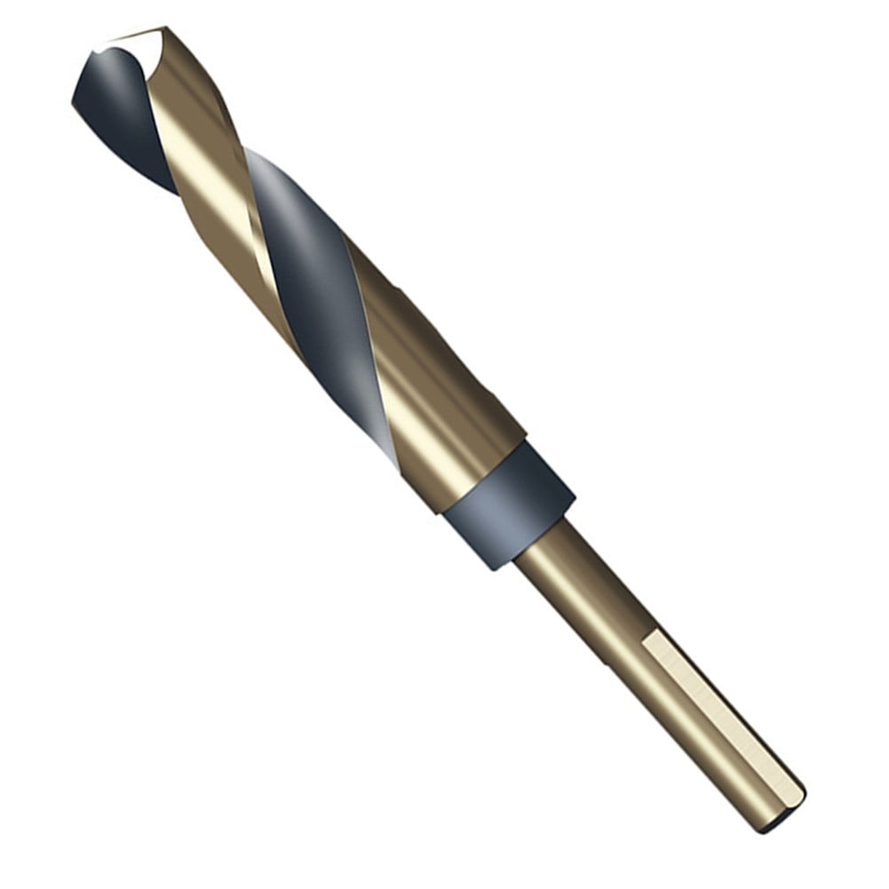 Wuweikeji 12-30mm Round Shank Reduced T-wist Drill Bits Cobalt HSS Hole Cutter Drilling Tool for Wood Iron Stainless Steel Aluminum Metal