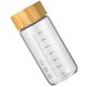 thumbnail image 2 of 1 botella de vidrio para leche, transparente, con escala., 2 of 6
