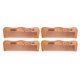 thumbnail image 2 of Peine De Madera De Melocotón, Peine De Madera Ergonómico Portátil Para Aliviar La Tensión Para La Vida Diaria, 2 of 7