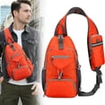 thumbnail image 2 of Crossbody Sling Backpack Waterfly Style Lightweight Shoulder Bag for Men Women Travel Hiking and Daily Use, 2 of 9
