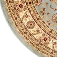 thumbnail image 6 of Rugs.com Aditi Collection Rug – 6' Round Light Blue Low Rug Perfect For Kitchens, Dining Rooms, 6 of 9