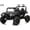 Black, variant on Acekid Ride Ons,24V Ride on Toys,with Remote Control- 4WD Electric Car,2 Seater UTV,Spring Suspension,Front&Behind LED Lights,Dual Storage,3 Speeds,Bluetooth Music,Parent Safety Brake,Blue