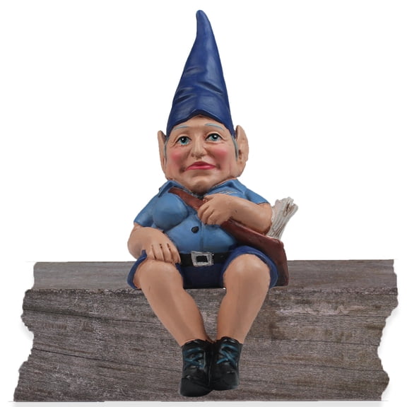 Hometown Heroes – Mail Carrier Garden Gnome Statue Reba “The Mail Lady” - Special Edition 2020 Commemorative 10” H Shelf Sitter Figurine