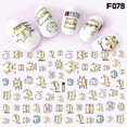 thumbnail image 1 of Swan Ultra-thin Back Glue Cartoon Fire Decoration Flamingo Nail Stickers, 1 of 3