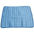 thumbnail image 1 of Esterilla refrescante para mascotas, transpirable, suave, de verano, para perros y gatos, para sofá cama, color azul XXL, 1 of 14