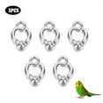thumbnail image 2 of Metal Bird Foot Ring,5PCS Metal Pet Bird Bird Foot Ring Bird Cage Accessory Precision Engineered, 2 of 13