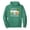 Green, variant on Irish Shamrock Ireland Flag St Patricks Day Vintage Pullover Hoodie