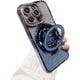 thumbnail image 1 of Funda para teléfono con purpurina brillante compatible con iPhone 12 Pro Max, protector de lente de cámara con soporte, funda suave con diamantes de imitación brillantes, 1 of 6