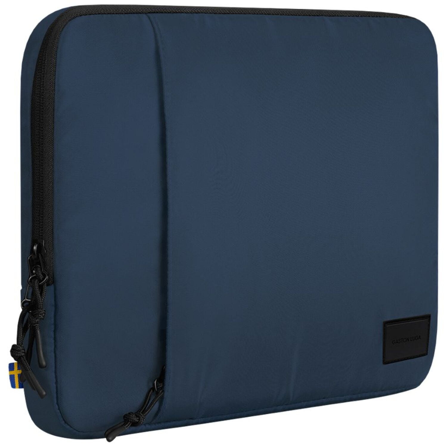 Gaston Luga Dash Cushioned Case 13"/14" | Durable Vegan Leather | Fits Laptops 11″- 14″ | Dark Blue