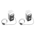 thumbnail image 1 of 2X USB Mini Fridge Cold Drop Shpping Freezer USB Mini Fridge Small Portable Soda Mini Refrigerator for Car Black, 1 of 8