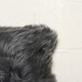 thumbnail image 2 of 12" x 20" x 5" Gray Sheepskin  Pillow, 2 of 2
