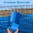 thumbnail image 5 of Tennis Water Bottle Rack | Outdoor Towel Storage Organizer | Durable Plastic Construction, Easy Install, Space-Saving Design | Multicolor | 7.32x3.34x2.59 in, 5 of 6