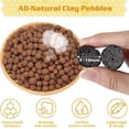 thumbnail image 6 of 7 LBS Organic Expanded Clay Pebbles, 4mm -16mm Light Expanded Clay Aggregate, Natural Clay Pebbles for Hydroponic & Aquaponics Growing, Orchid Potting Mix, Dutch Buckets, Drainage, 6 of 7