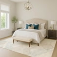 thumbnail image 6 of Addison Rugs Chantille Indoor/Outdoor Contemporary Geometric Ivory Machine Washable Rectangle Rug, 5' x 7'6", 6 of 8